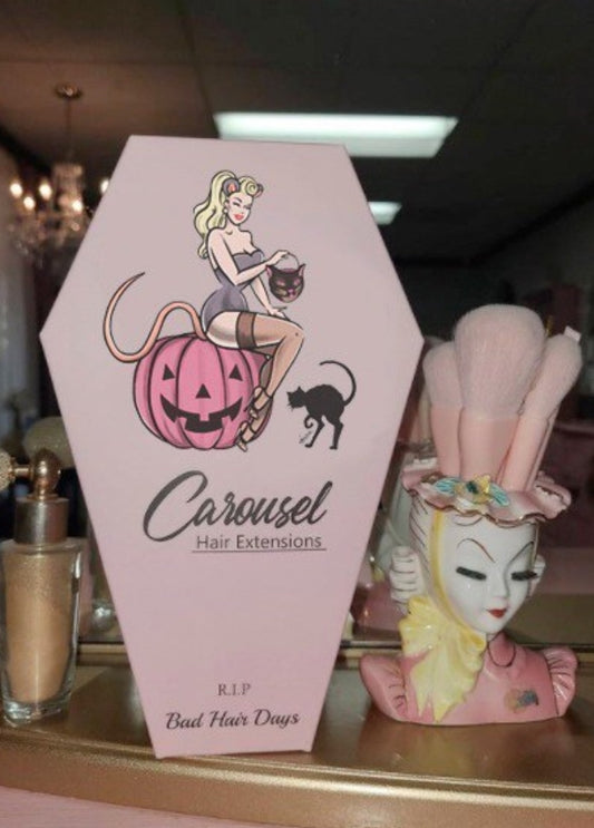 Carousel Halloween Coffin Box